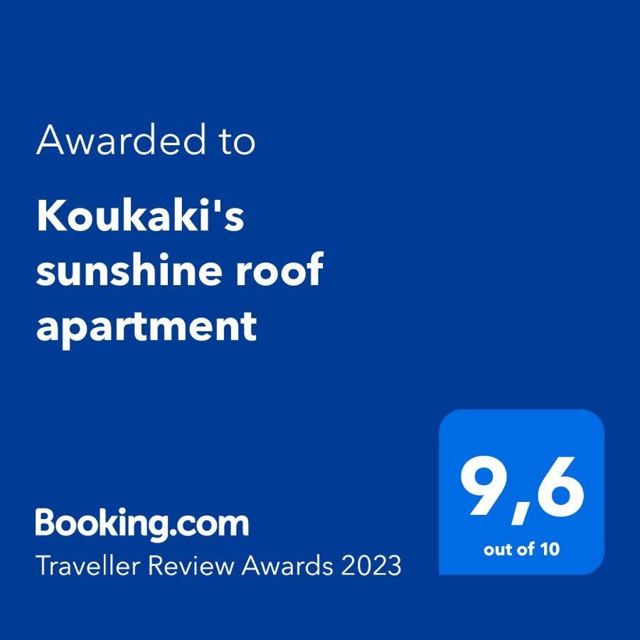 Koukakis Sunshine Roof Apartment Афины Экстерьер фото